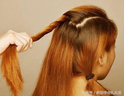 夏季日常简单好看的扎发,很火的简单扎发