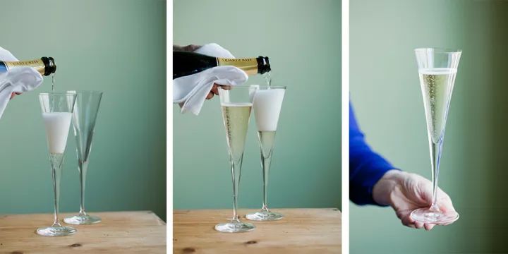 起泡酒三种开法,起泡酒如何打开不会喷