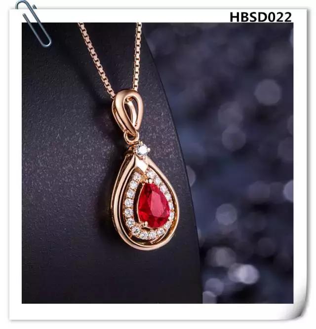 老凤祥红宝石吊坠款式,蓝宝石吊坠经典款式