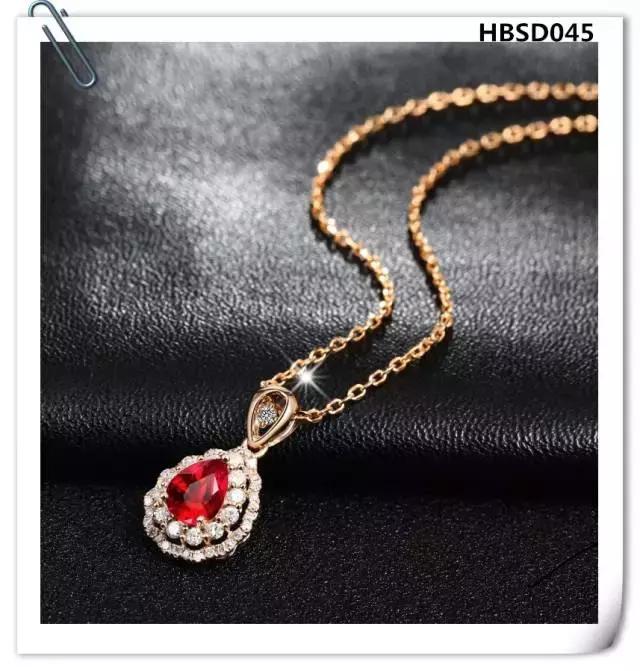 老凤祥红宝石吊坠款式,蓝宝石吊坠经典款式