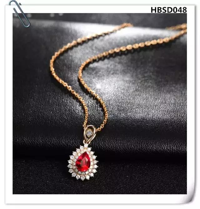 老凤祥红宝石吊坠款式,蓝宝石吊坠经典款式