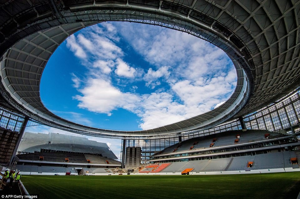 俄罗斯世界杯球场,俄罗斯世界杯各球场