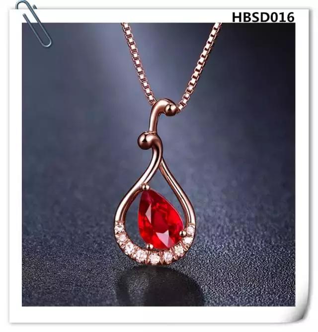 老凤祥红宝石吊坠款式,蓝宝石吊坠经典款式