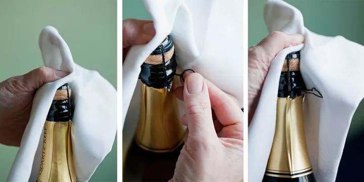 起泡酒三种开法,起泡酒如何打开不会喷