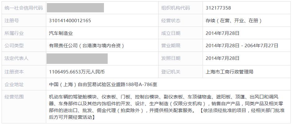 延锋汽车零部件排名,延锋汽车零部件生产啥车