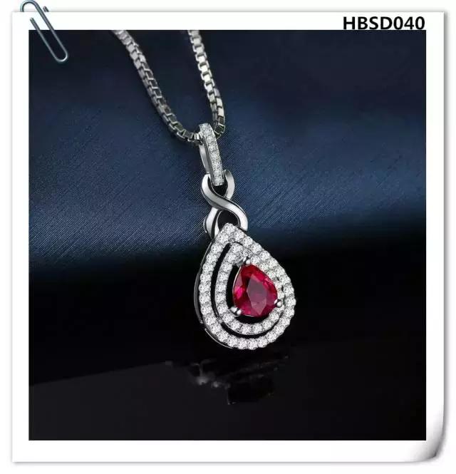 老凤祥红宝石吊坠款式,蓝宝石吊坠经典款式