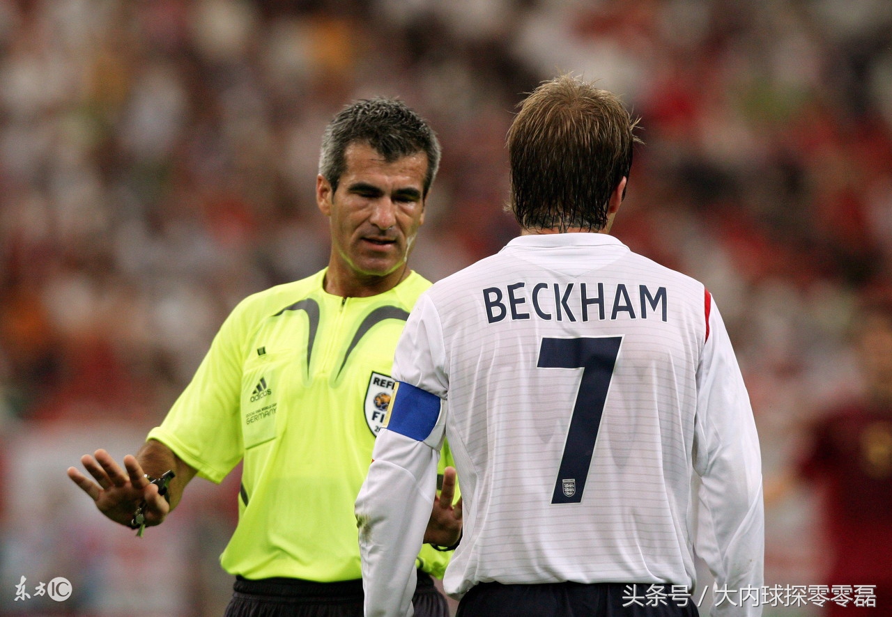 昔日在足球场上散发魅力的小贝,足坛第一帅哥小贝