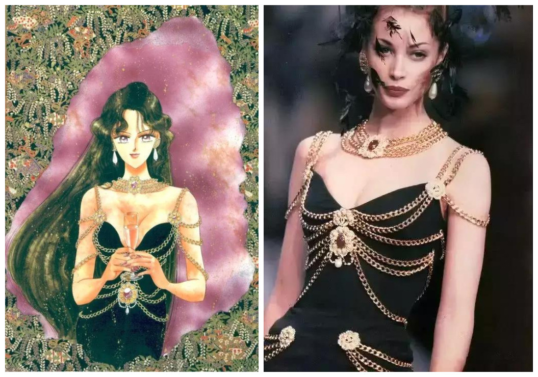 香奈儿高定美少女战士礼服 (中古高定美少女战士)