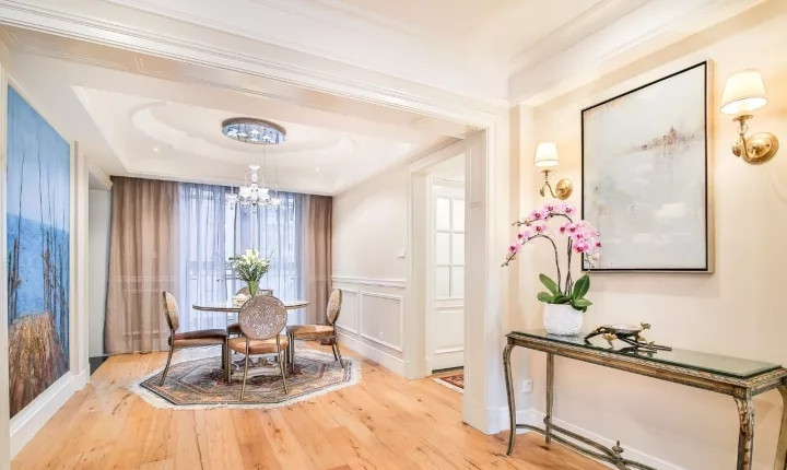 140平米美式轻奢风格装修视频,160平小美式简美风格装修