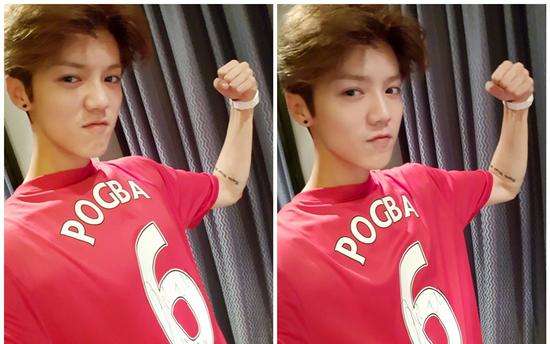 鹿晗踢球水平,鹿晗踢足球穿的球鞋