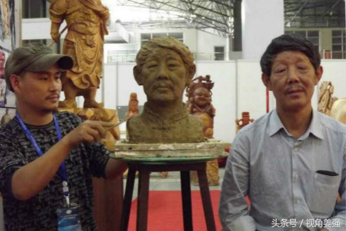 雕塑锻造人生,血汗宁