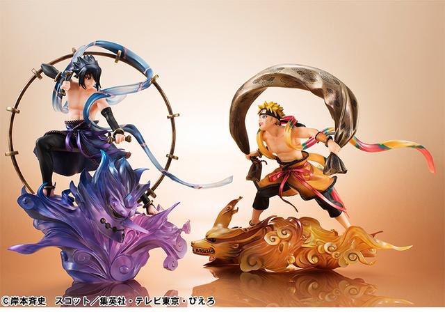 鸣人和佐助手办,火影忍者手办鸣人佐助