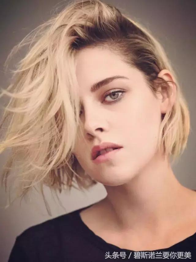 碧斯兰：好看的发型，头顶都有一道弧！
