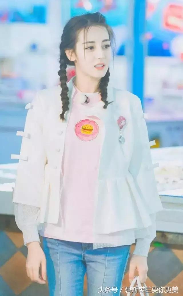 碧斯兰：好看的发型，头顶都有一道弧！