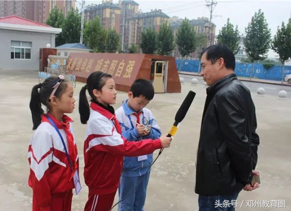 桑庄镇和小杨营乡中小学校长观摩邓州市花洲实验小学社团活动纪实