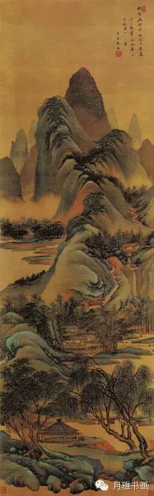 清代龚贤山水画高清大图,清代山水画名家作品欣赏