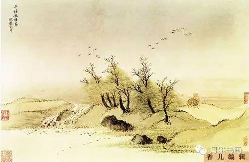 清代龚贤山水画高清大图,清代山水画名家作品欣赏