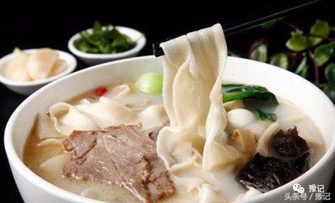 河南烩面大杂烩,河南烩菜面和烩面