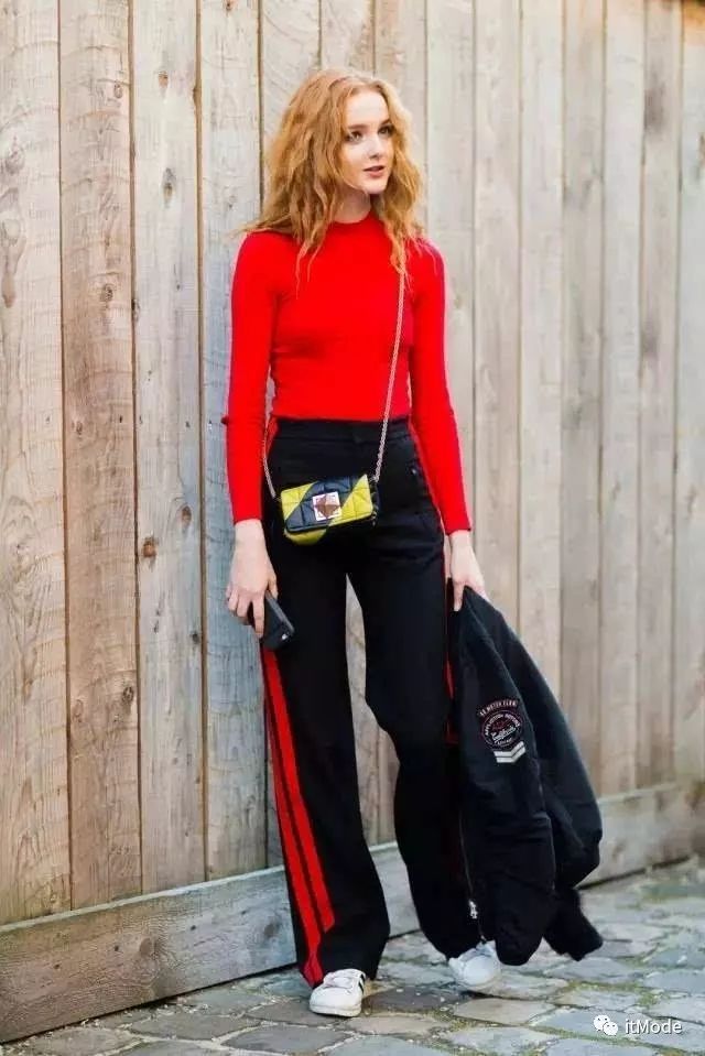 阔腿裤平底鞋,平底鞋阔腿裤搭配图片