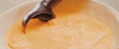 火烧冰淇淋,意式冰淇淋特别容易熔化