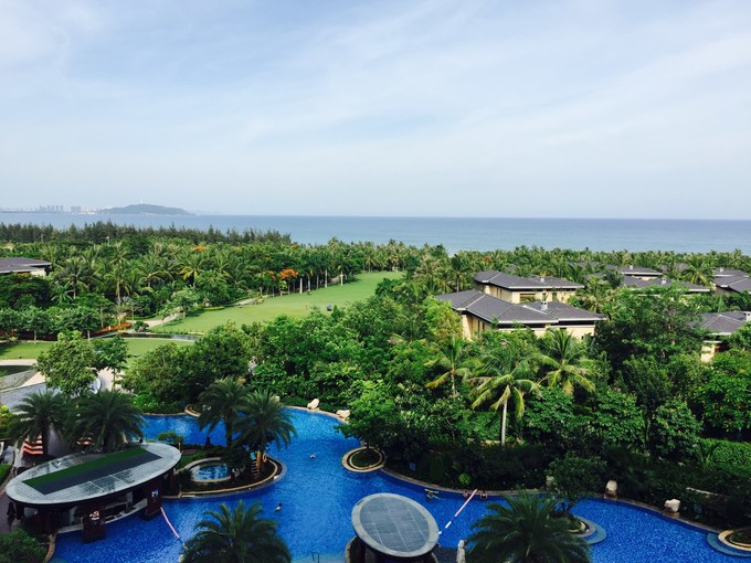 我们和孩子一起去三亚旅行,一大两小亲子三亚游