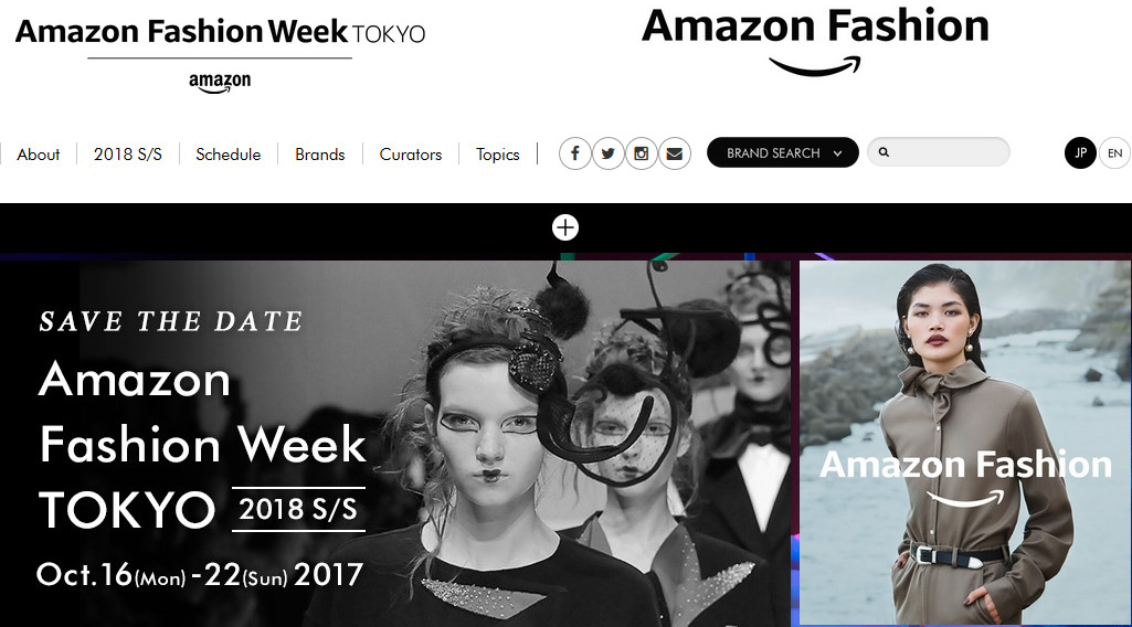 亚马逊电商日本站服装品牌,亚马逊时装周