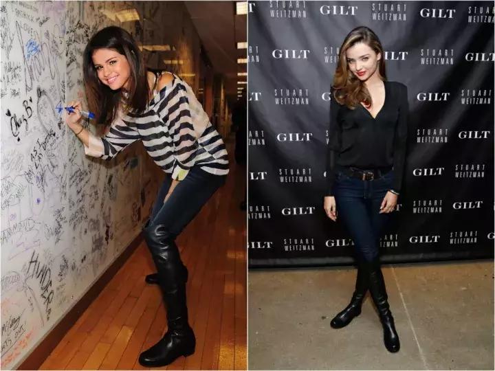 保暖又时髦的过膝靴怎么穿,实用的靴子