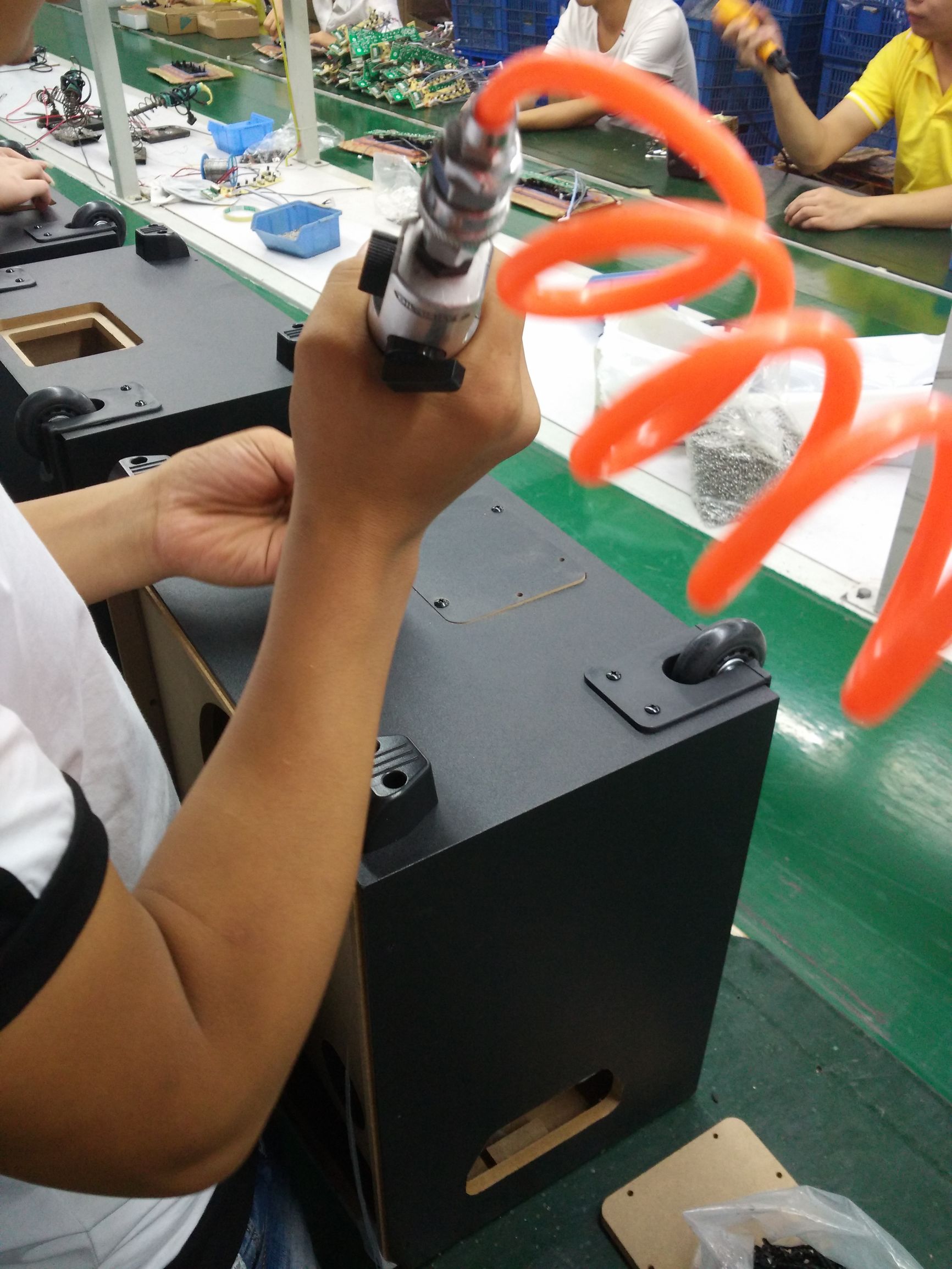 拉杆音箱制作过程,拉杆音响制作图解