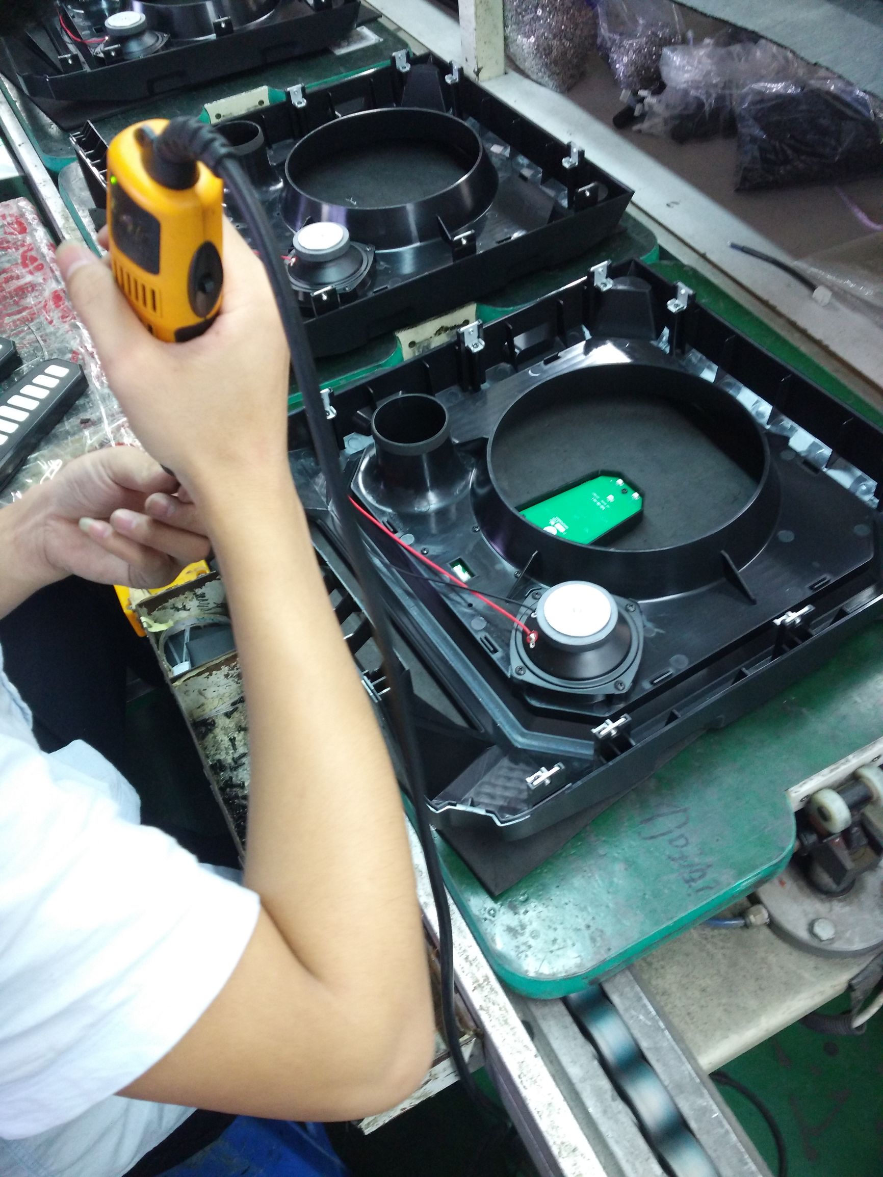 拉杆音箱制作过程,拉杆音响制作图解