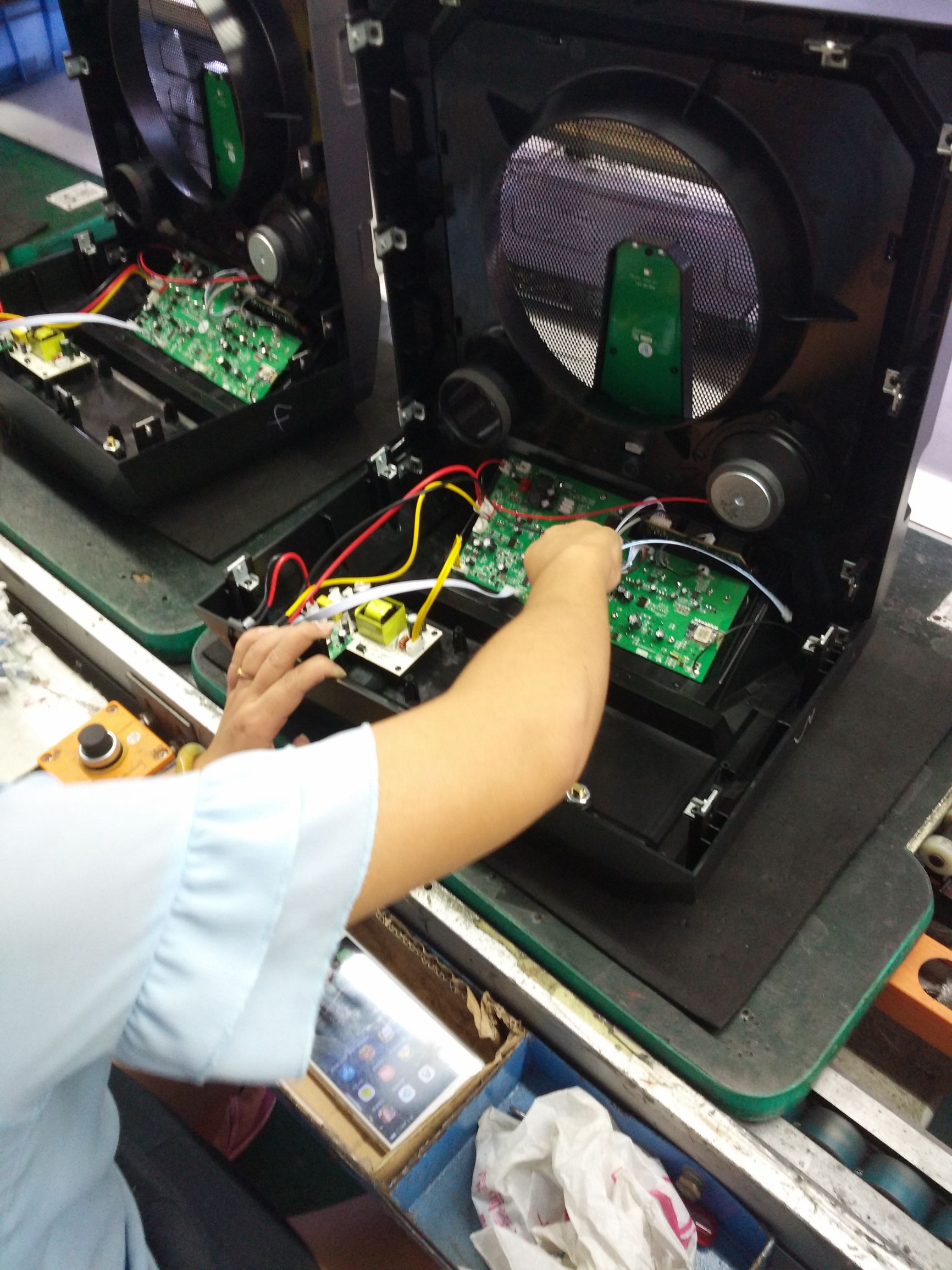 拉杆音箱制作过程,拉杆音响制作图解