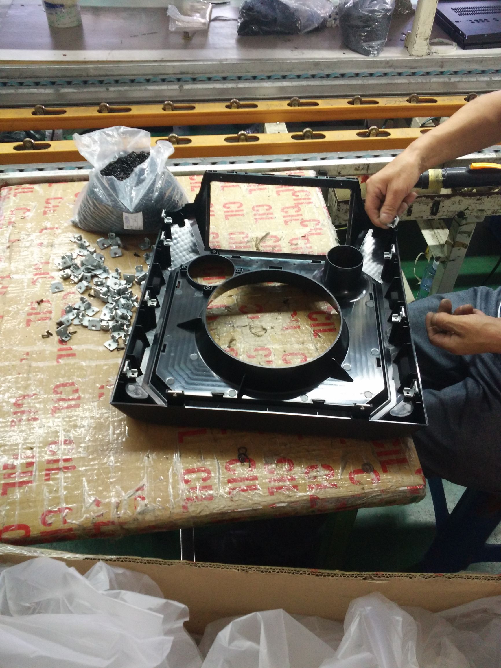 拉杆音箱制作过程,拉杆音响制作图解