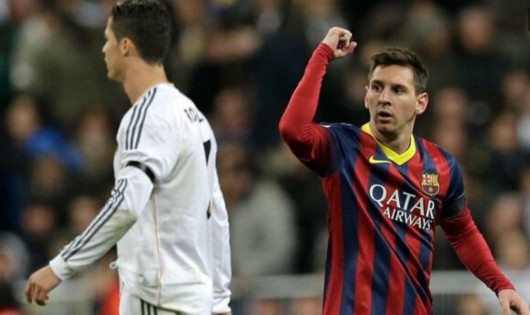 梅西和c罗历史对决3比2,梅西和c罗两个人将足球推向顶峰