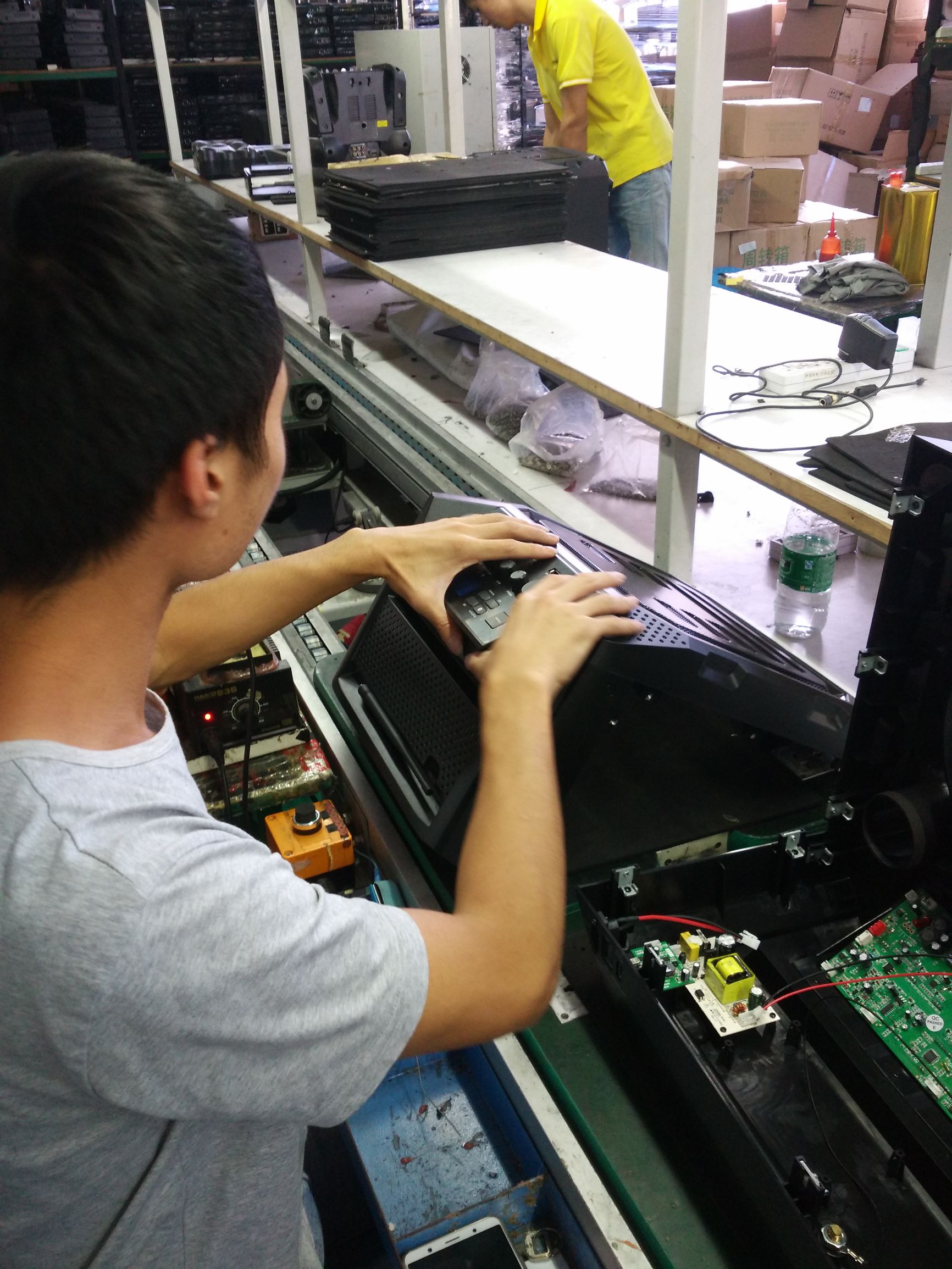 拉杆音箱制作过程,拉杆音响制作图解