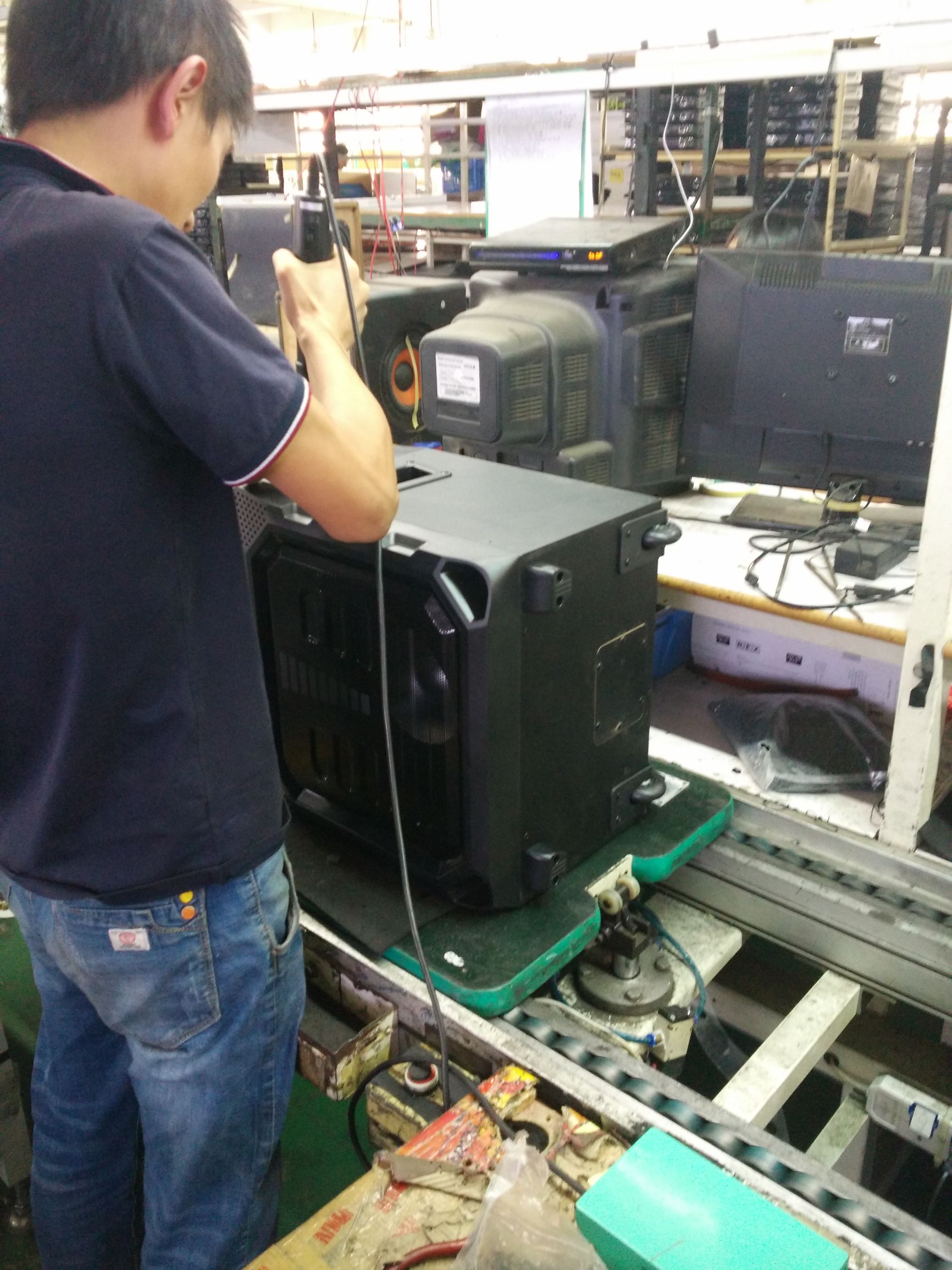 拉杆音箱制作过程,拉杆音响制作图解