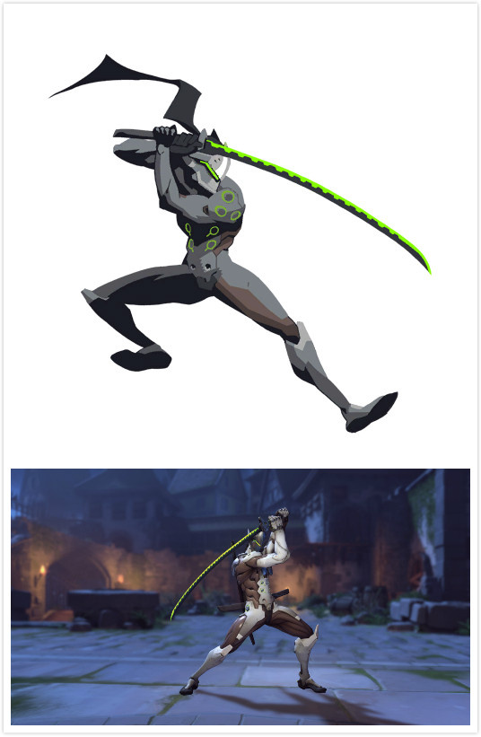 守望先锋设计手稿,守望先锋英雄设计