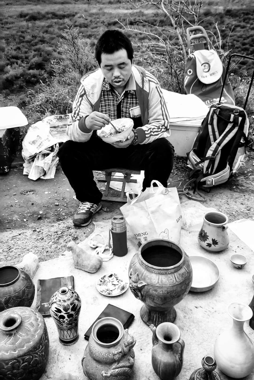 灞桥集市百态,灞桥人像写真