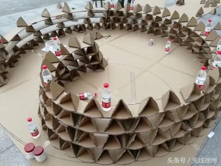 废旧纸箱创意大学生手工,创意纸箱小屋