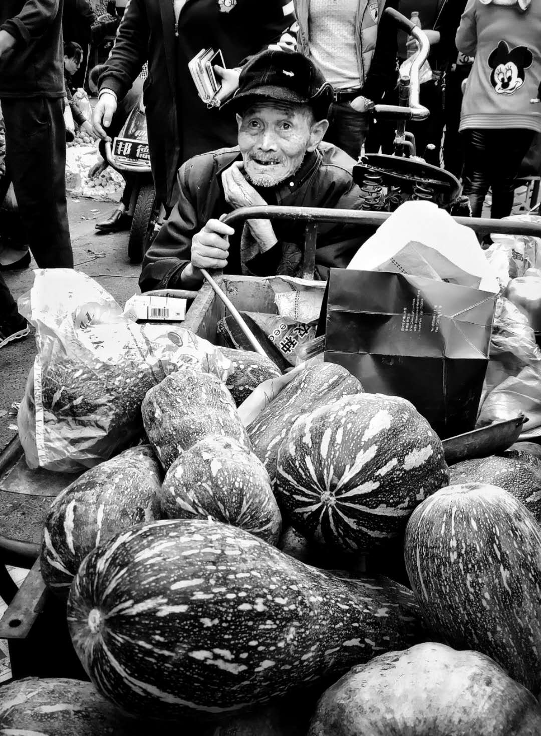 灞桥集市百态,灞桥人像写真