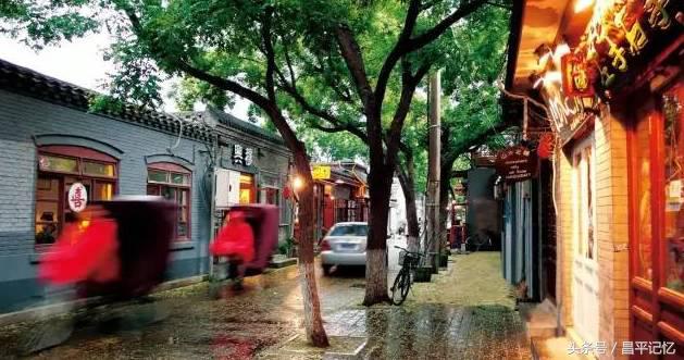 昌平手绘地图,手绘北京胡同地图