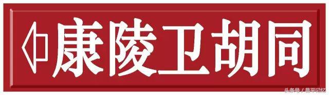 昌平手绘地图,手绘北京胡同地图