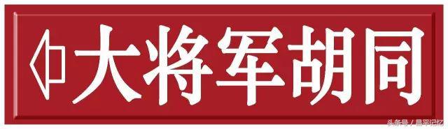 昌平手绘地图,手绘北京胡同地图