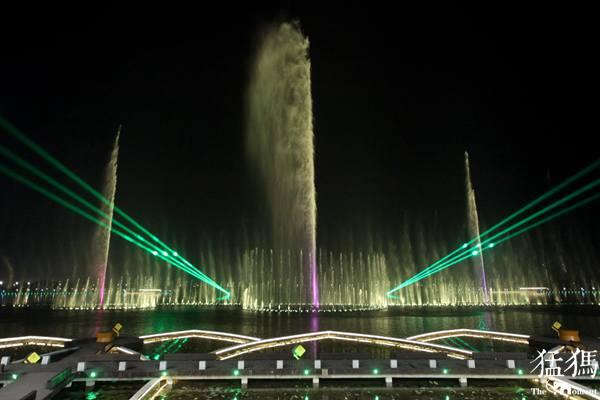 郑州航空港喷泉,郑州漂浮音乐喷泉