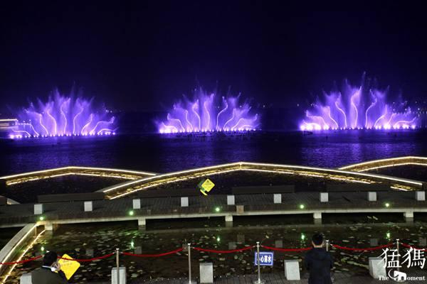 郑州航空港喷泉,郑州漂浮音乐喷泉