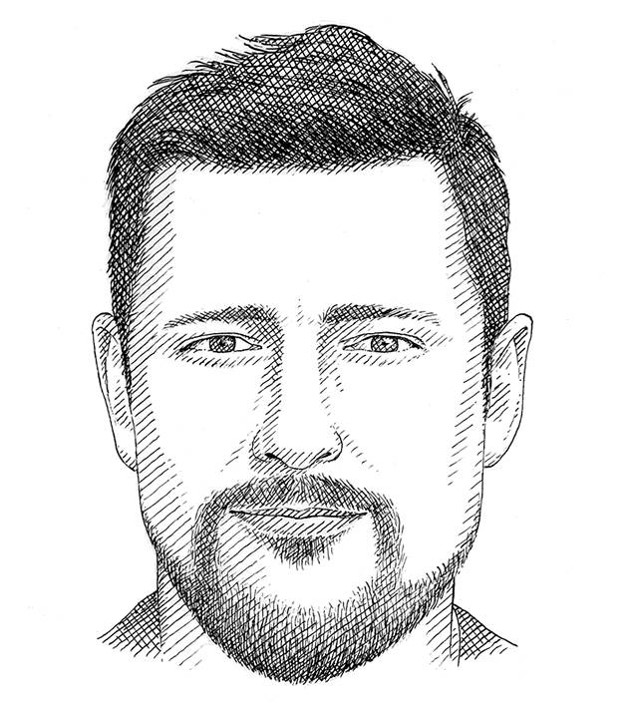 男人个性胡须造型教程,男生胡子的造型