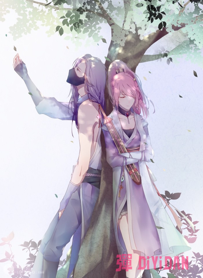 王者荣耀兰陵王花木兰同人文,王者荣耀兰陵王与花木兰情侣漫画