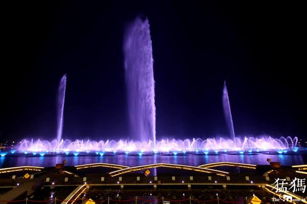 郑州航空港喷泉,郑州漂浮音乐喷泉