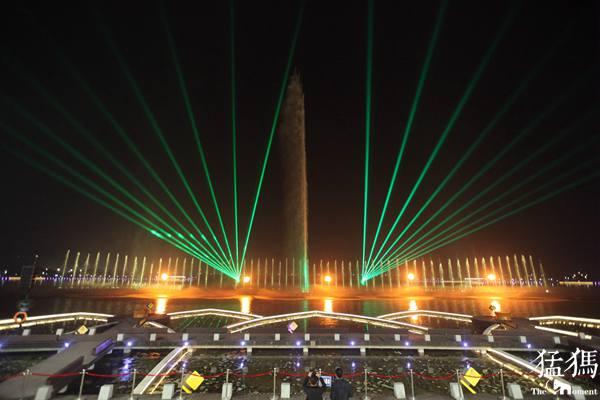 郑州航空港喷泉,郑州漂浮音乐喷泉