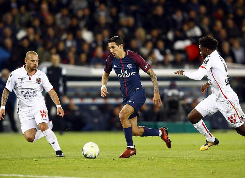 内马尔给姆巴佩的三个单刀,巴黎圣日耳曼有人给内马尔传球吗