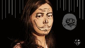 适合圆脸万圣节妆容教程,万圣节搞笑妆容教程