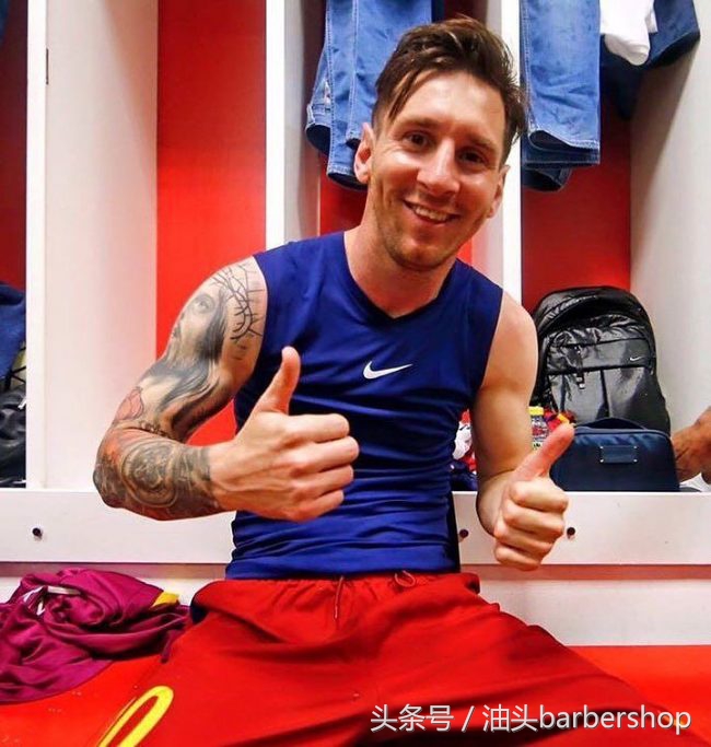 梅西的发型怎么剪,足球运动员梅西同款发型